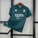 Camisa Mônaco Third 2025/26 - Mizuno Torcedor Masculina - Verde/Branca