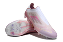 Chuteira Campo Adidas F50 - Lamine Yamal - Branca/Rosa