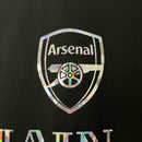 Camisa Arsenal Edição Especial Balmain 2023/24 - Adidas Torcedor Masculina - Refletivel - Preta