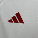 Camisa Pronta Entrega Internacional Away 2025/26 - Adidas Torcedor Masculina - Branca/Vermelha