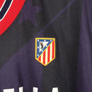 Camisa Atlético de Madrid Fhouth 1995/96 - Puma Retrô Masculina - Preta/Azul