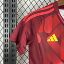Camisa Seleção Alemanha Away 2025/26 - Adidas Torcedor Feminina - Vermelha/Amarela