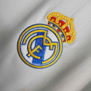 Camisa Pronta Entrega Real Madrid Home 2006/07 - Adidas Retrô Masculina - Branca/Cinza