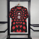 Camisa Pronta Entrega Flamengo Treino 2025/26 - Adidas Torcedor Masculina - Vermelha/Preta