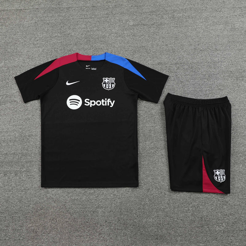 Kit Treino (Camisa + Shorts) - Barcelona 2024/25
