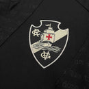 Camisa Vasco da Gama 2024/25 - Kappa Torcedor Masculina - Preta/Branca