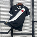 Camisa Vasco da Gama Home 2025/26 - Kappa Torcedor Masculina - Preta/Branca