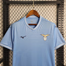 Camisa Lazio Home 2023/24 - Mizuno Torcedor Masculina - Azul