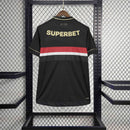 Camisa São Paulo Third 2025/26 - New Balance Torcedor Masculina - Preta/Vermelha
