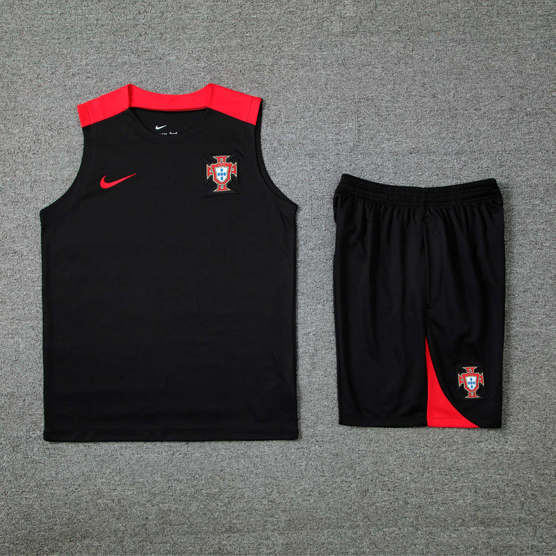 Kit Treino (Camisa + Shorts) - Portugal 2024/25