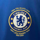Camisa Chelsea Home 2005/06 - Umbro Retrô Masculina - Azul/Dourada
