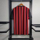 Camisa Milan Home 2013/14 - Adidas Retrô Masculina - Vermelha/Preta