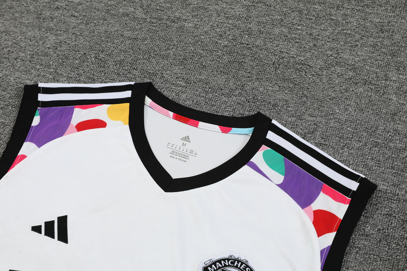 Kit Treino (Regata + Shorts) - Manchester United 2024/25