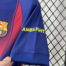 Camisa Barcelona Home 2025/26 - Nike Torcedor Masculina - Azul/Vermelha