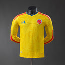 Camisa Colombia Home 2026  - Versão Jogador - Manga Longa