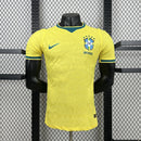 Camisa Brasil Home 2026/27 - Nike Jogador Masculina - Amarela/Verde