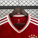 Camisa Pronta Entrega Bayern de Munique Home 2013/14 - Adidas Retrô Masculina - Vermelha/Branca