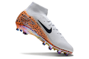 Chuteira Campo Pronta Entrega Nike Air Zoom Mercurial Superfly Elite - Branca/Laranja