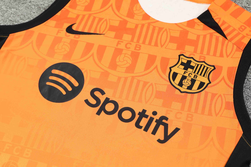 Kit Treino (Camisa + Shorts) - Barcelona 2024/25