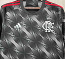 Camisa Pronta Entrega Flamengo Third 2025/26 - Adidas Torcedor Masculina - Cinza/Vermelha