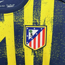 Camisa Atlético de Madrid Treino 2025/26 - Nike Torcedor Masculina - Azul/Amarela