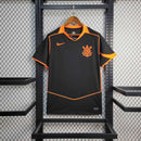 Camisa Pronta Entrega Corinthians Black 2025/26 - Nike Torcedor Masculina - Preta/Laranja