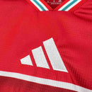 Camisa Seleção País de Gales Home 2026/27 - Adidas Torcedor Masculina - Vermelha/Verde