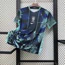 Camisa Seleção Brasil Edição Especial 2025/26 - Nike Torcedor Masculina - Preta/Azul