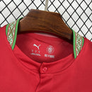Camisa Seleção Marrocos Home 2026/27 - Puma Torcedor Masculina - Vermelha/Verde