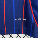 Camisa Lyon Away 2025/26 - Adidas Torcedor Masculina - Azul/Vermelha