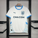 Camisa Pronta Entrega Olympique de Marseille Home 2024/25 - Puma Torcedor Masculina - Branca/Azul