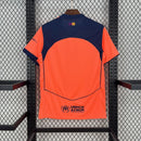 Camisa Barcelona Third 2025/26 - Nike Torcedor Masculina - Laranja/Azul