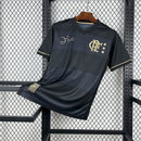Camisa Flamengo Edição Especial Zico 2025/26 - Torcedor Masculina - Preta/Dourada