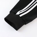 Kit Conjunto Adidas Tech Fleece - Jaqueta e Calça- Preta/Branca