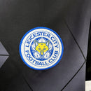 Camisa Leicester City Away 2015/16 - Puma Retrô Masculina - Preta/Branca