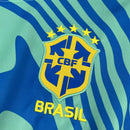 Camisa Seleção Brasil Pré Jogo 2026/27 - Nike Torcedor Masculina - Azul/Verde