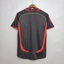 Camisa Pronta Entrega Milan Away 2006/07 - Adidas Retrô Masculina - Preta/Vermelha