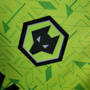 Camisa Wolves Away 2023/24 - Castore Torcedor Masculina - Verde