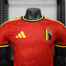 Camisa Seleção Bélgica Home 2026/27 - Adidas Jogador Masculina - Vermelha/Amarela