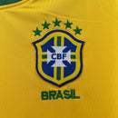 Camisa Seleção Brasil Home 2010 - Nike Retrô Masculina - Amarela/Verde