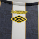 Camisa Santos Away 2024/25 - Umbro Torcedor Masculina - Branca/Preta