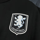 Camisa Pronta Entrega Aston Villa Away 2025/26 - Adidas Torcedor Masculina - Preta/Branca