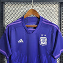 Camisa Seleção Argentina Away 2022/23 - Adidas Torcedor Masculina - Azul/Roxa
