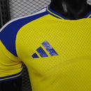 Camisa Seleção Suécia Home 2026/27 - Adidas Jogador Masculina - Amarela/Azul
