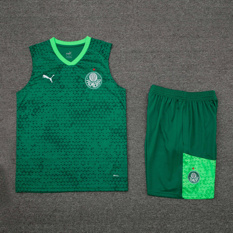 Kit Treino (Regata + Shorts) - Palmeiras 2024/25