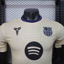 Camisa Barcelona Away 2025/26 - Jogador Masculina - Bege