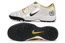 Chuteira Society Pronta Entrega Nike Total 90 - Dourado/Prata