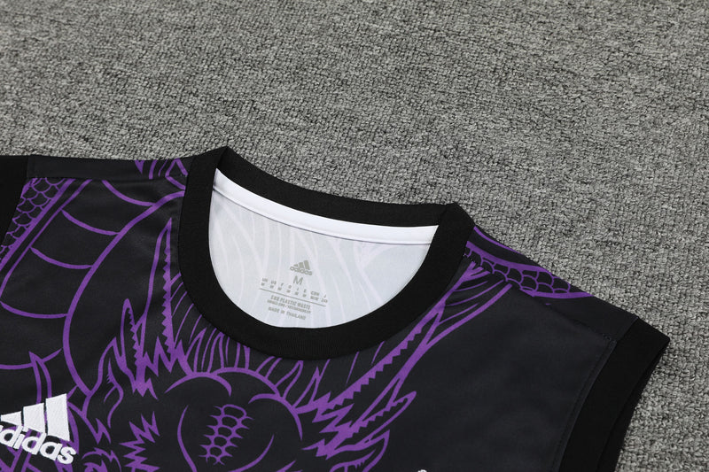 Kit Treino (Regata + Shorts) - Real Madrid 2024/25 Dragon