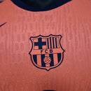 Camisa Barcelona Third 2025/26 - Nike Jogador Masculina - Laranja/Azul