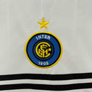 Camisa Inter de Milão Away 2004/05 - Nike Retrô Masculina - Branca/Azul